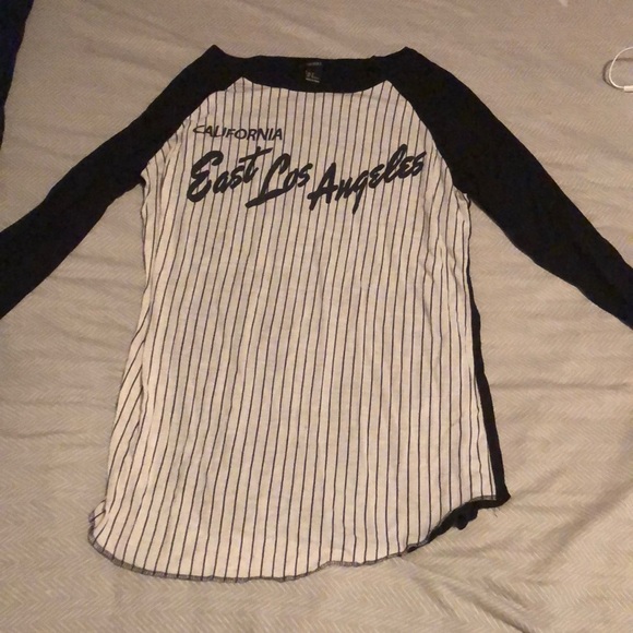 Quarter sleeve baseball tee from Forever 21 - Picture 1 of 3